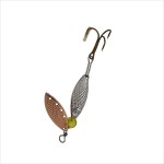 Rotating fishing lure, Regal Fish, model 8028, 10 grams, silver color